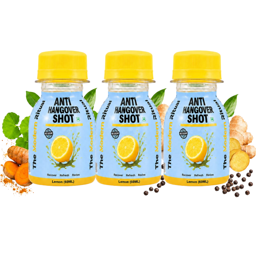 Anti Hangover Ready to Drink 60 ml Shots - Lemon Flavour