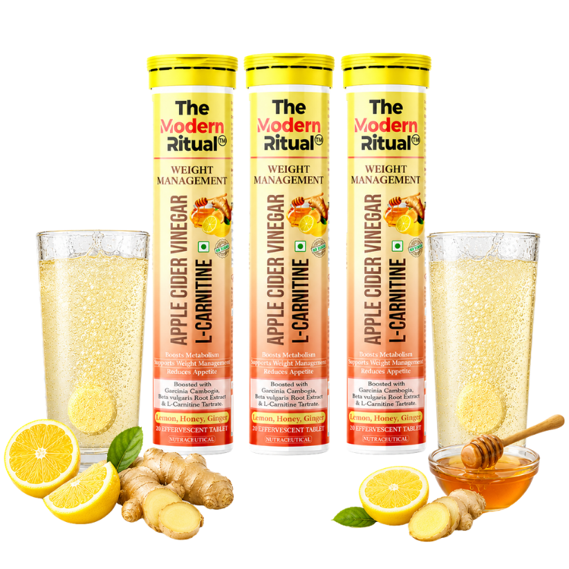 Apple Cider Vinegar - Lemon Honey Ginger Flavour