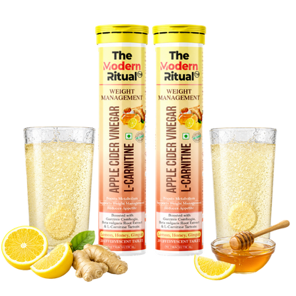 Apple Cider Vinegar - Lemon Honey Ginger Flavour