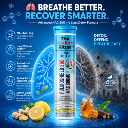PulmoShield 360 NAC 600mg Lung Detox