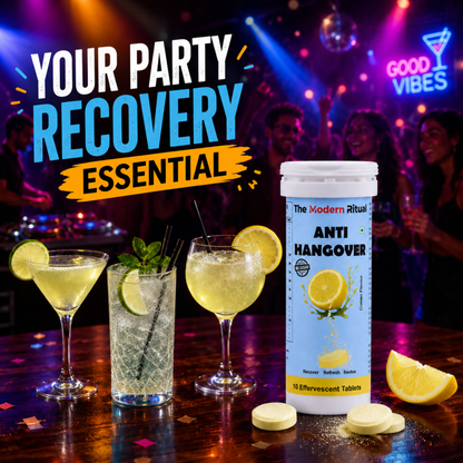 Anti Hangover Effervescent Tablets - Lemon Flavour