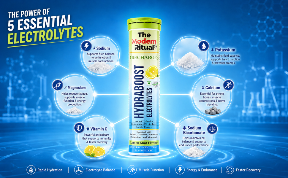HydraBoost Electrolytes Recharge Lemon Mint