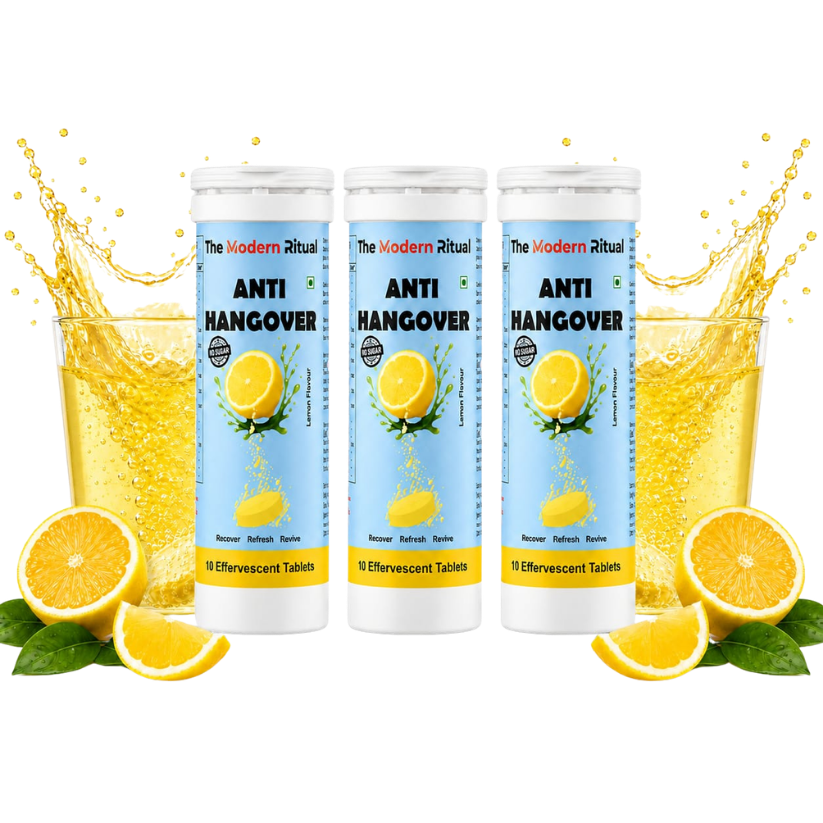 Anti Hangover Effervescent Tablets - Lemon Flavour