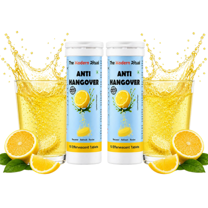 Anti Hangover Effervescent Tablets - Lemon Flavour