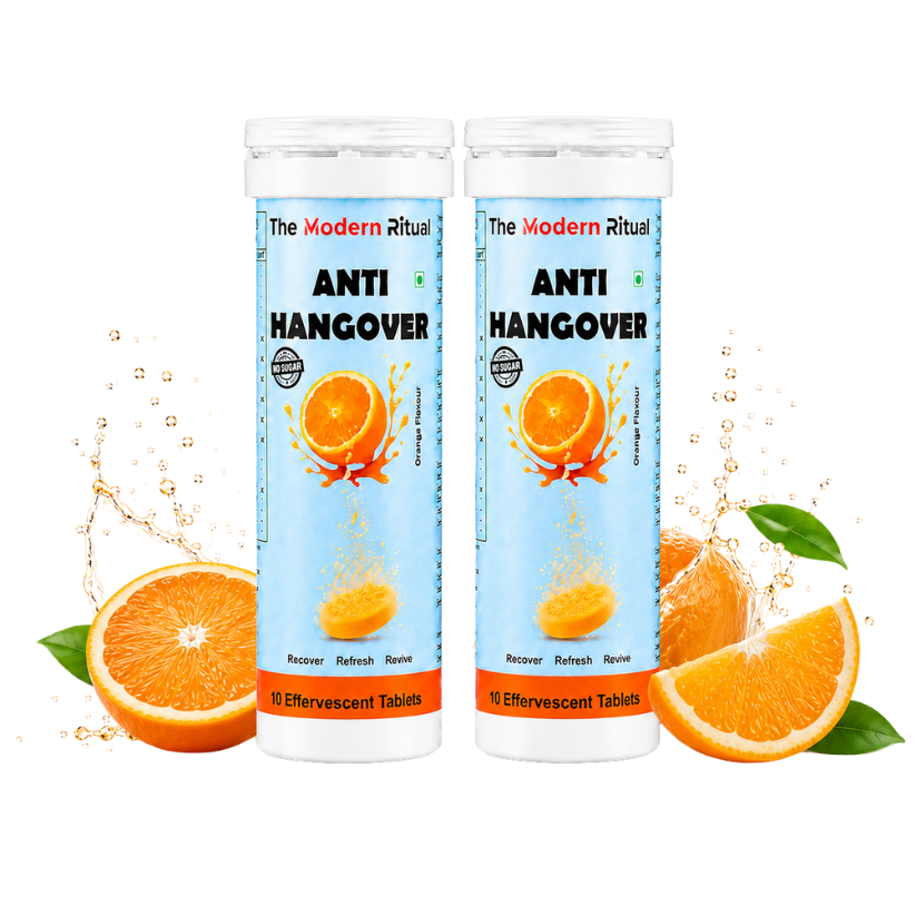 Anti Hangover Effervescent Tablets - Orange Flavour