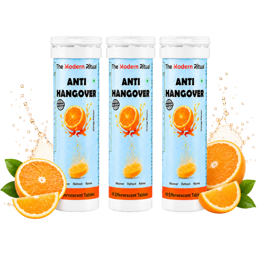 Anti Hangover Effervescent Tablets - Orange Flavour