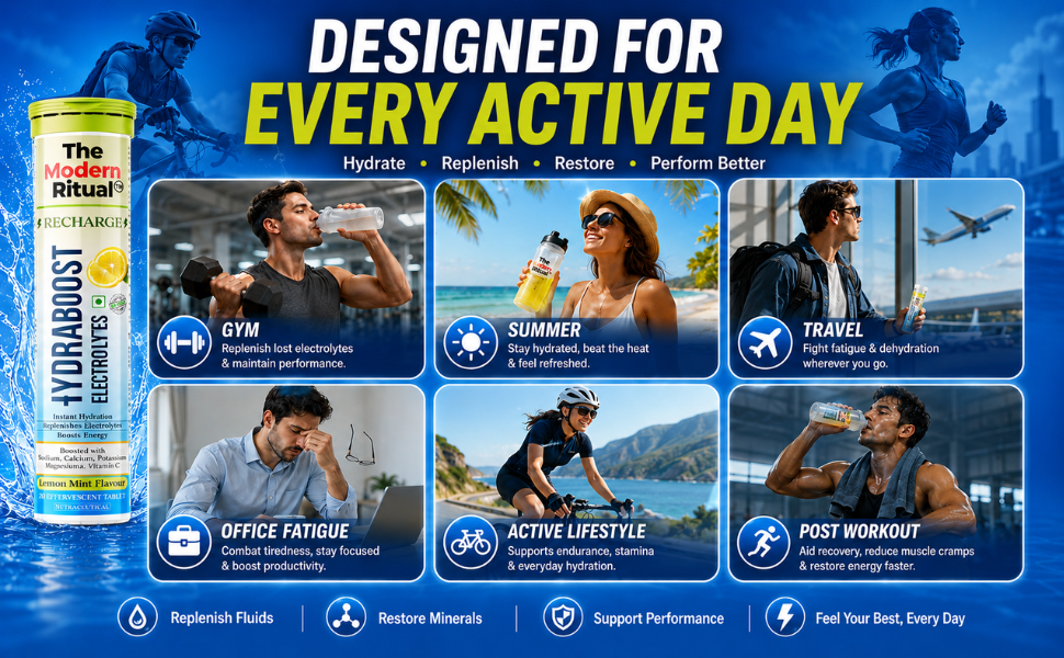 HydraBoost Electrolytes Recharge Lemon Mint