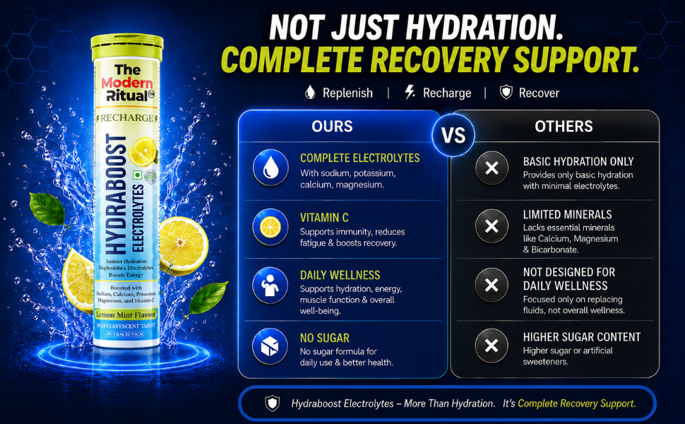 HydraBoost Electrolytes Recharge Lemon Mint