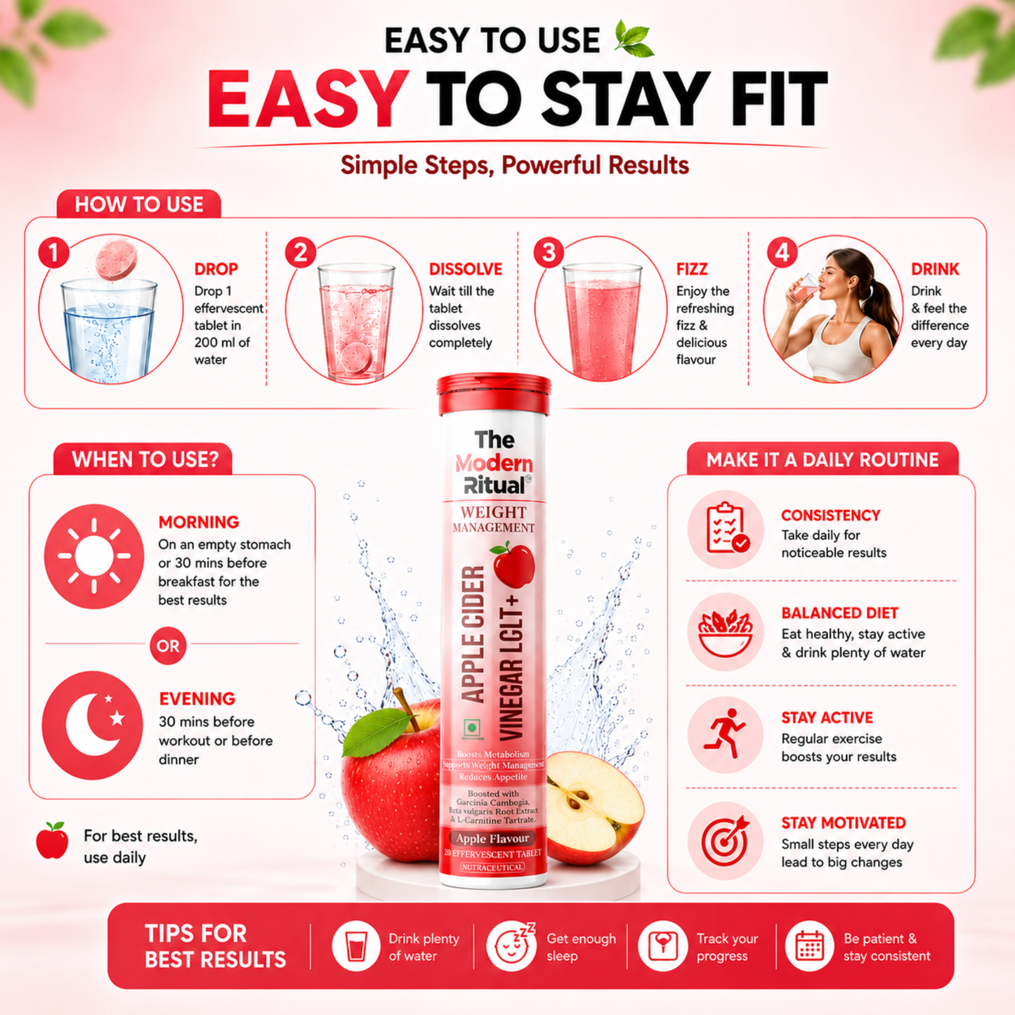 Apple Cider Vinegar - Apple Flavour