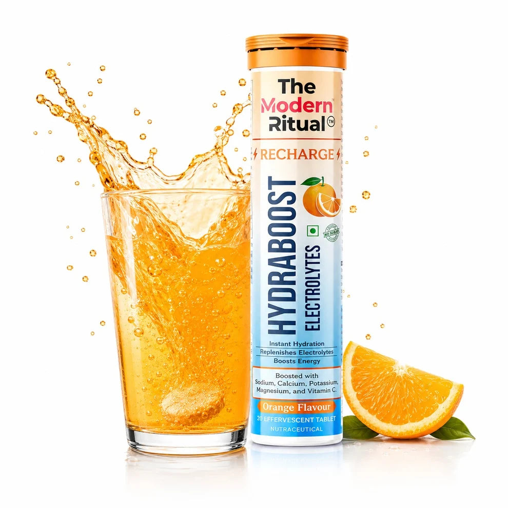 HydraBoost Electrolyte Effervescent Tablets Combo - Lemon + Orange