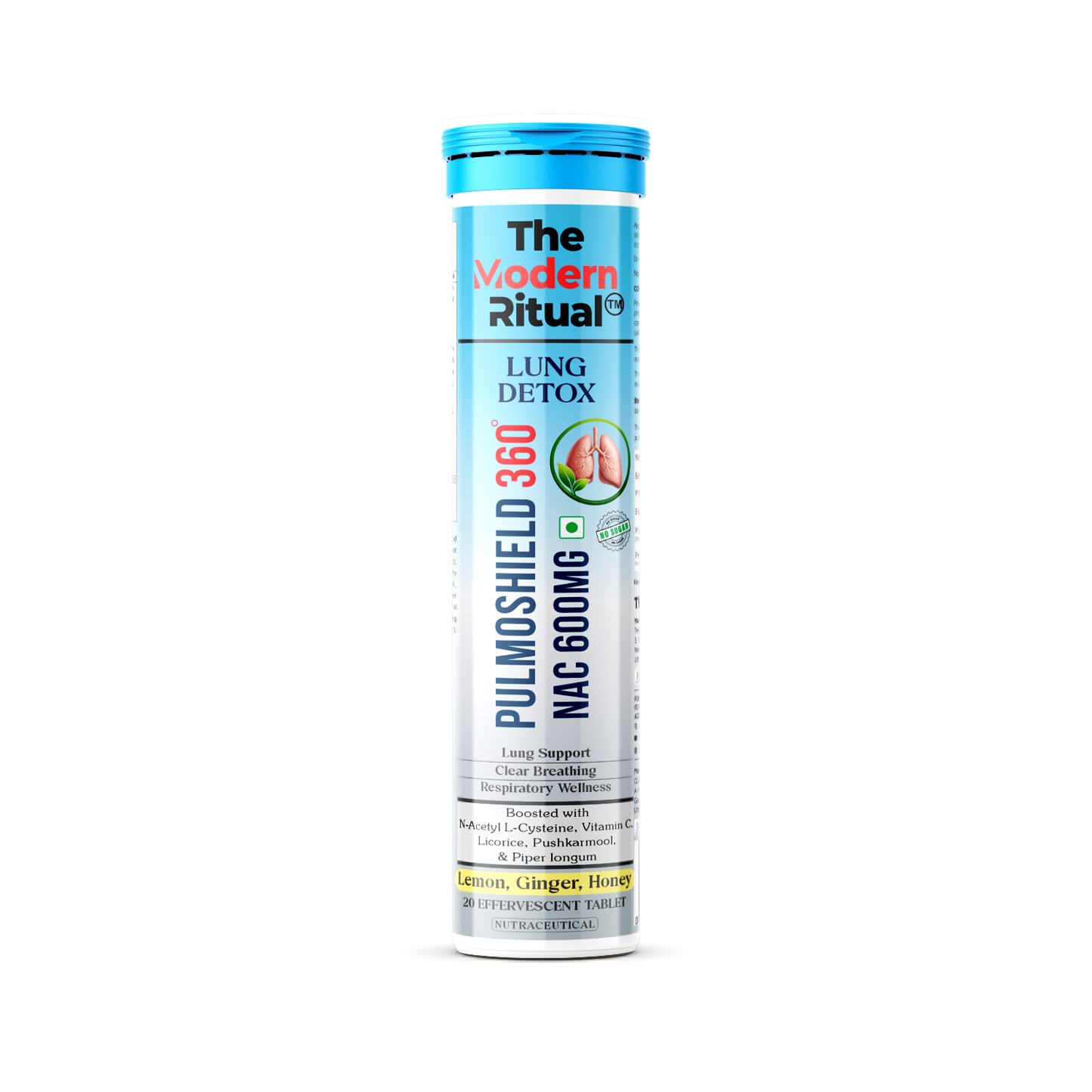PulmoShield 360 NAC 600mg Lung Detox