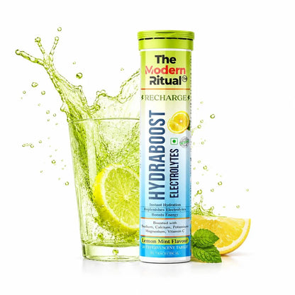 HydraBoost Electrolyte Effervescent Tablets Combo - Lemon + Orange